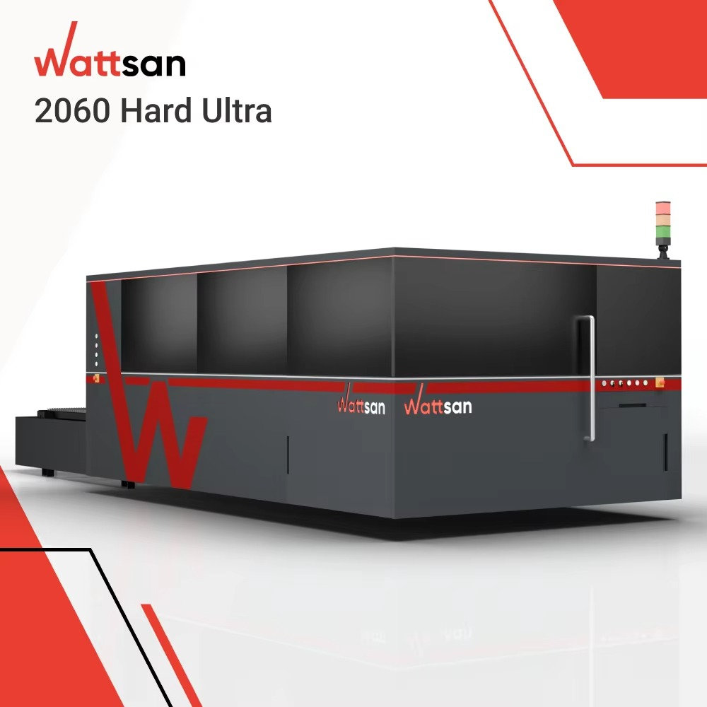 Industrial Laser Metal Cutter - WATTSAN 2060 Macchina da Taglio Laser