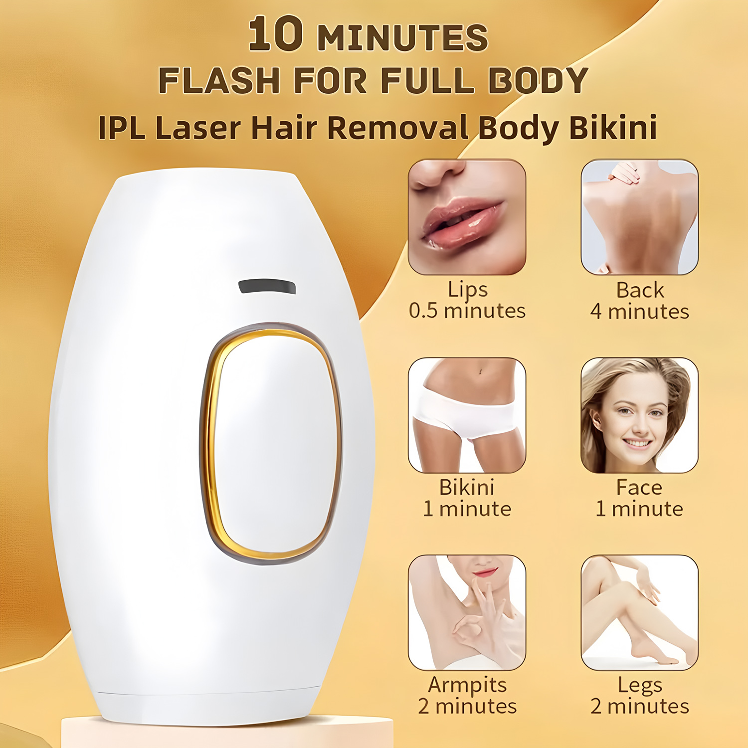 Industrial Laser Removal - Set Depilatore Laser Elettrico con Spina