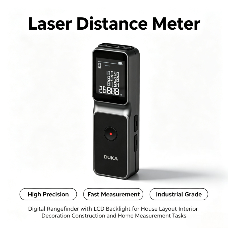 Industrial Laser Measuring Device - Telemetro Laser DUKA LSA, Dispositivo di