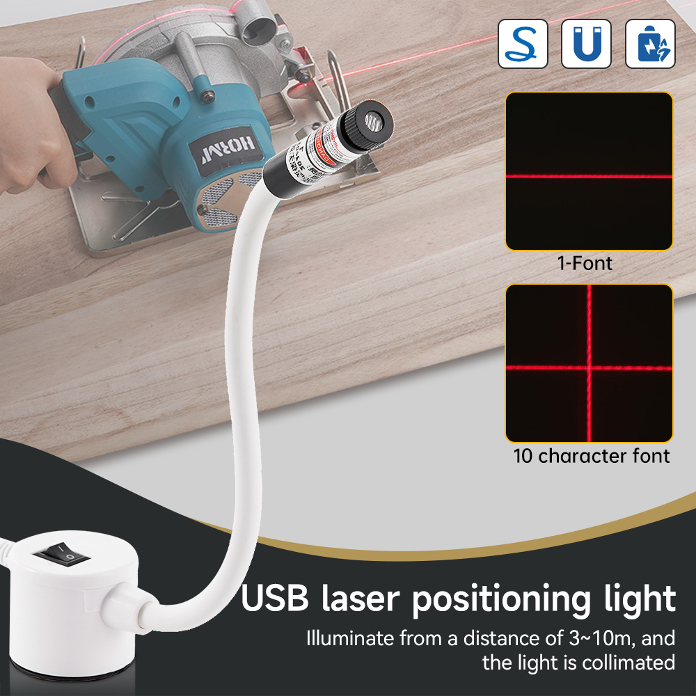 Industrial Laser Welding - Lampada di posizionamento per cucire con
