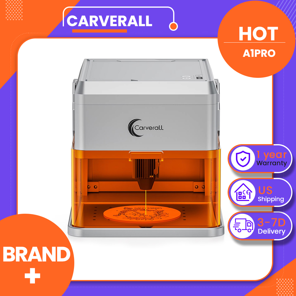 Industrial Laser Engraver For Metal - Carverall A1PRO Incisore Laser 10W con
