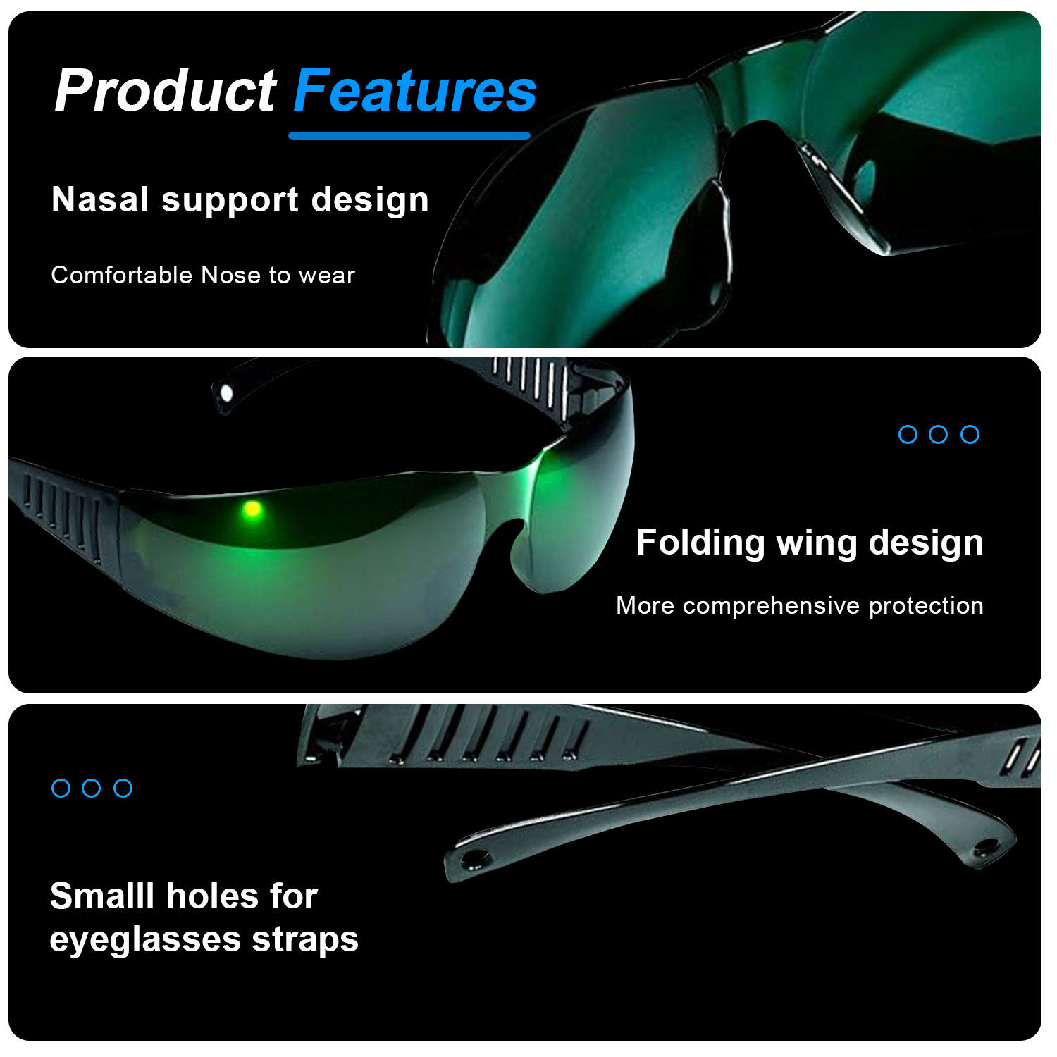 Occhiali di piombo Occhiali pe - Industrial Laser Glasses recensione e prezzo