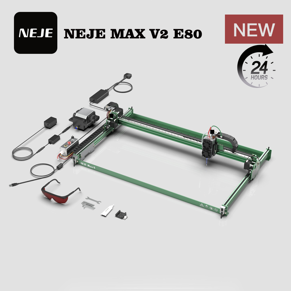 Incisore laser NEJE MAX V2 E80 - Industrial Laser Engraver For Metal recensione e prezzo