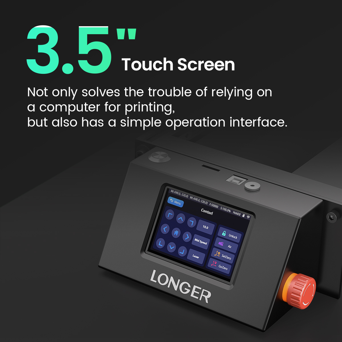LONGER 20W 10W 5W Taglierina e - Industrial Laser Engraver For Metal recensione e prezzo